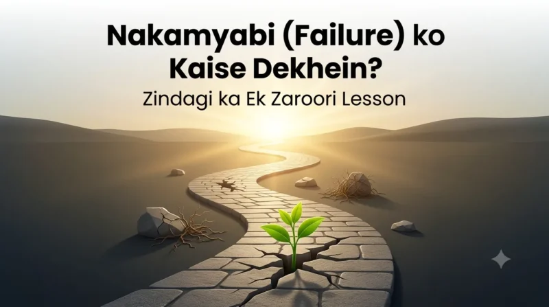 Nakamyabi aur failure ko kaise dekhein ka concept, zindagi ka zaroori lesson